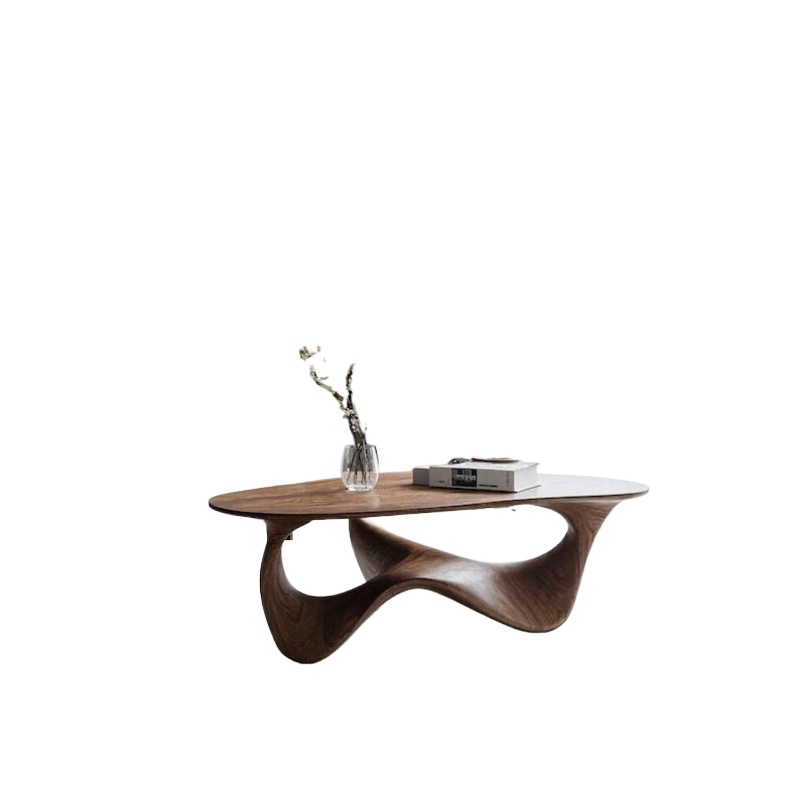Sustainable Living Design - Handcrafted durable modern solid wood coffee