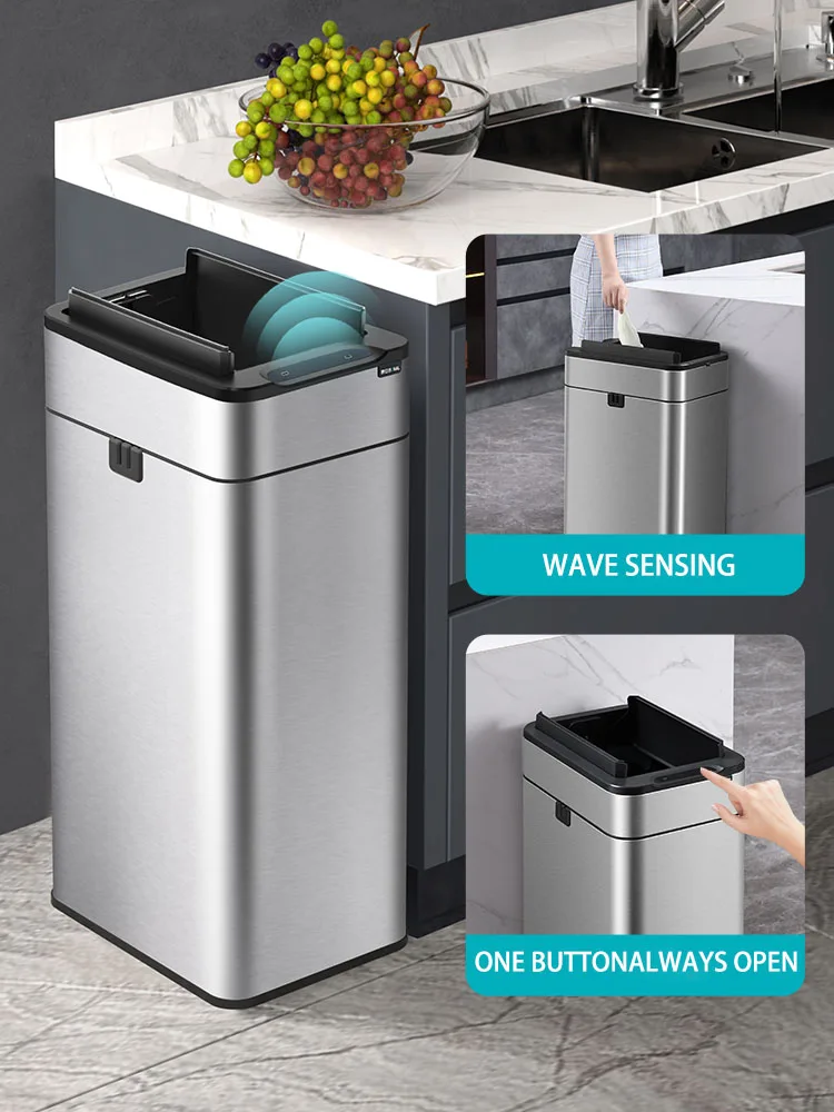Stainless Steel Smart Trash Bi - Compost Bin Countertop 评论和价格