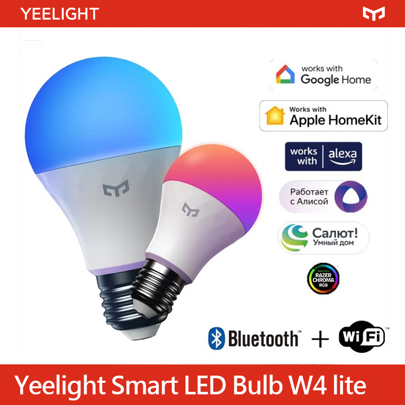 Yeelight Smart LED Bulb W4 Lit - Yeelight Light Smart Bulb 评论和价格