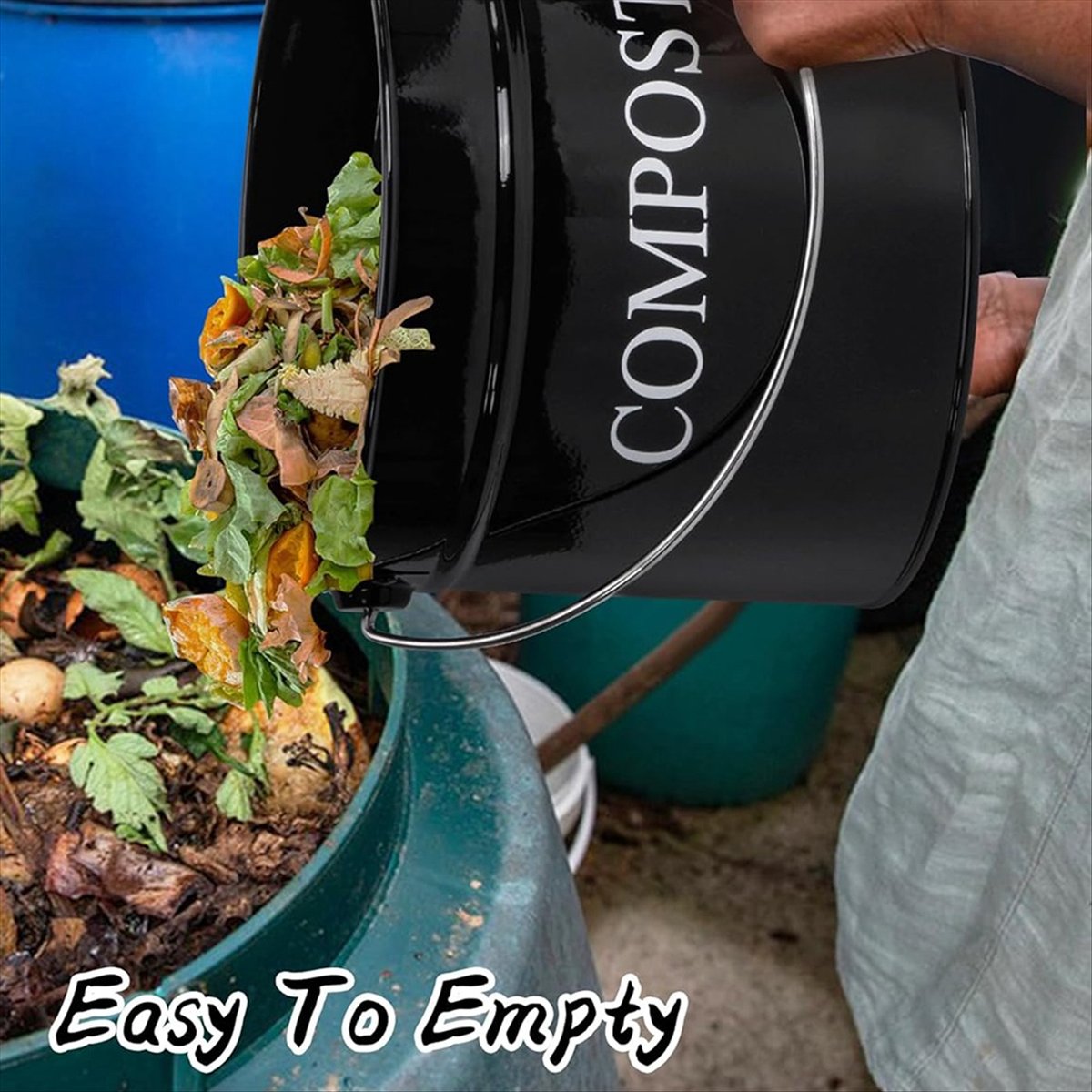 Kitchen Compost Bin for Kitche - Compost Bin Countertop 评论和价格